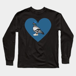 Dublin Birds - Pigeon Design Long Sleeve T-Shirt